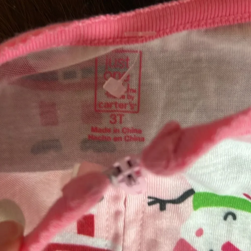 Carter's Toddler Footed Sleeper Pajamas 3T Christmas